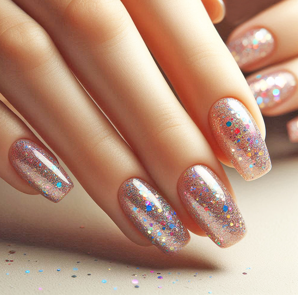 rainbow glitter